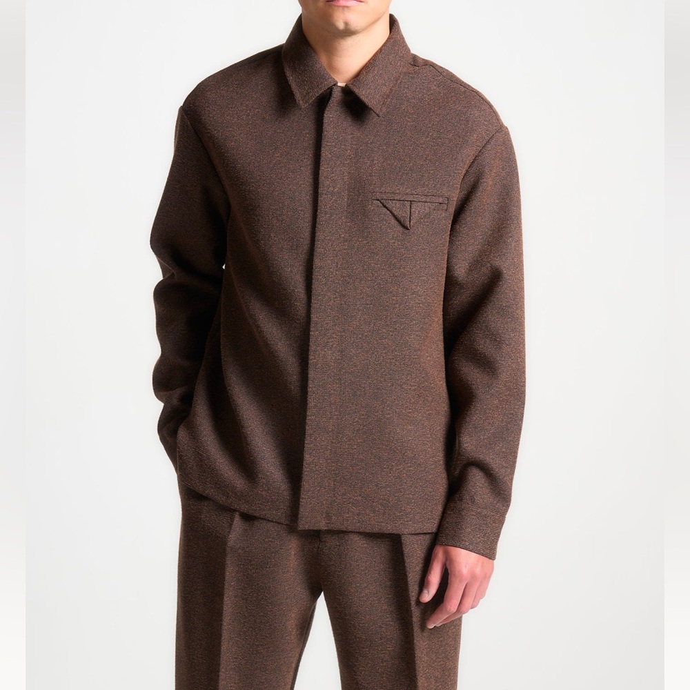 Brown Two-Piece Suit Set - Picture 11 of 11